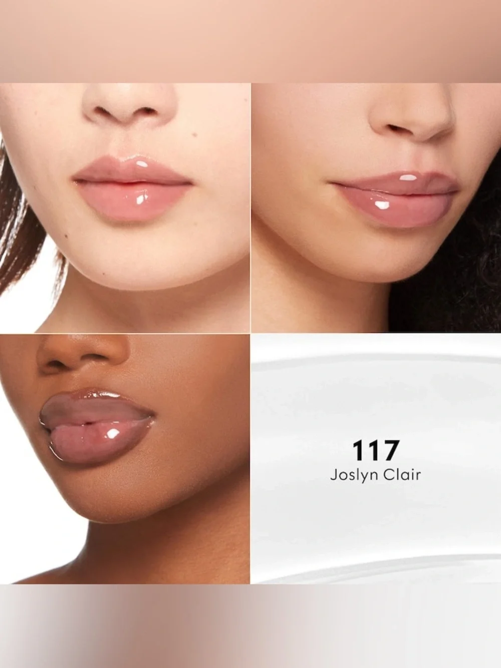 Gucci Hydrating Plumping Lip Gloss 117 - joslyn clair NEW NO BOX / $43 Retail